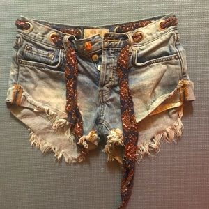 FREE PEOPLE jean shorts